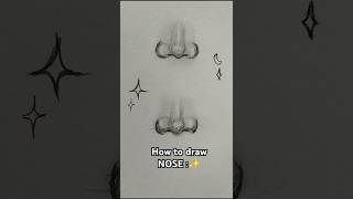 How to draw "nose ✨⁉️#tutorial #creative #fun #art#shorts