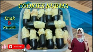 CARA MEMBUAT COOKIES KURMA ENAK DAN LUMER