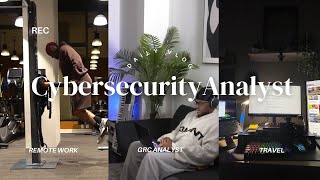 Day in the Life of a Cyber Security Analyst and Graduate Student Vlog 2024 | Remote Vlog