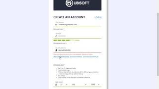 انشاء حساب create ubisoft account - ubisoft