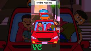 "Epic Road Trip with Dad! 🚗💨 | Driving Adventures & Family Fun" #panda #animation #all