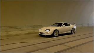 Supra in a Tunnel. 2jz sounds, pure bliss