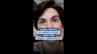 Pré-diabético, o real motivo do médico dizer para não comer carboidrato #shorts