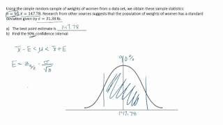 FSCJ Test #2 Review Finding confidence interval with population standard deviation known