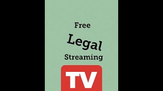 Good Free Legal Streaming Service IMBD TV