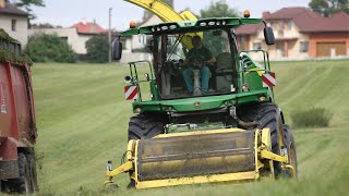 Sklizeň senáží | ZOD Hořice | John Deere 8300