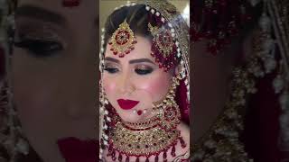 royal bridal look #bridalmakeup #viral #wedding