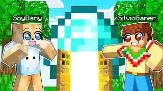 ¡MINECRAFT pero ENTRAMOS en UN DIAMANTE!💎😲MINECRAFT ROLEPLAY con SILVIOGAMER y PANCRACIO