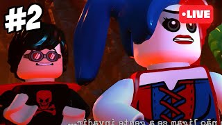 🔴 (LIVE) LEGO DC SUPER-VILLAINS - PARTES 6,7, 8, 9 E 10! #02