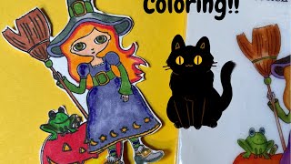 Creating Halloween Image Bewitchery with Alcohol Markers!