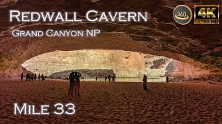 Redwall Cavern - Mile 33 - Grand Canyon NP - Colorado River - V360