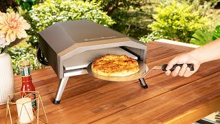 Captiva Designs 60s Quick Roast Portable Propane Gas Outdoor Patio Pizza Oven