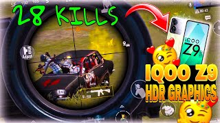 Iqoo z9 bgmi test 💥 iqoo z9 pubg test ⚡ iqoo z9 bgmi gameplay after all update