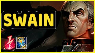 SWAIN VS LEONA SUPPORT GAMEPLAY