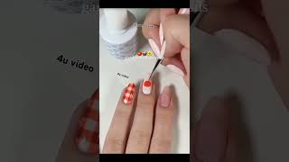 easy nail art #nailart #shorts #shortvideo #nails