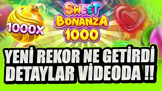 SWEET BONANZA 1000 | YENİ OYUN OYUNUN ÖNÜ AÇİK BULDUK MOR SEMBOLLERE 1000 FACİYASİ