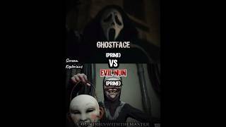 Horror Tournament Part 2 | Evil Nun (EN) vs Ghostface (Scream) #keplerians #scream #edit #shorts