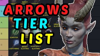 ARROWS Tier List - For Archers and Non-Archers Alike! - BG3 Honour Mode Guide