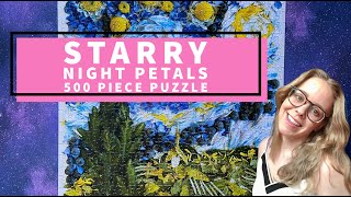 500 Piece Jigsaw Puzzle - Starry Night Petals