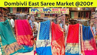 Dombivli East Monsoon Sale Wedding Sarees / Sonal Sarees