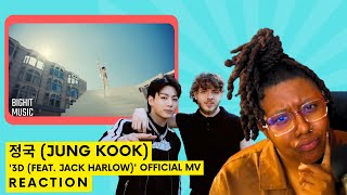 정국 (Jung Kook) '3D (feat. Jack Harlow)' Official MV REACTION | Chrshy Reacts