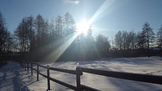 Доброе утро! Где-то под снегом тихонечко дышит весна...Стихи о весне. Диалог с сыном.