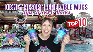 Disney World Tips and Tricks 2024 - Refillable MUGS