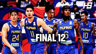 My Gilas FINAL 12 para sa 2023 FIBA World Cup