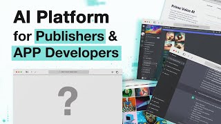 AI Platform for Publishers and App Developers | Teaser Launch