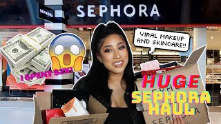 THE BIGGEST SEPHORA HAUL!🔥 *I BOUGHT TOO MUCH🥵* (RARE BEAUTY, CT, REFY, SKINCARE, ETC)