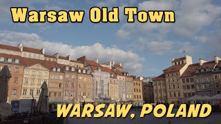 [Street Ambience] Warsaw Old Town | Warsaw Poland in 4K by DJI Osmo Pocket