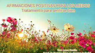 AFIRMACIONES POSITIVAS PARA LOS MIEDOS!👻