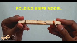 How To Make Folding Knife Model I Village Cart