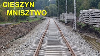 #23 Remont linii kolejowej 190 PKP PLK w skrócie Goleszów Bażanowice Cieszyn