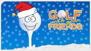 КАК ИГРАТЬ В ГОЛЬФ НА ЛЬДУ??? Golf With Your Friends