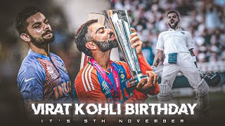 King Kohli Birthday Status🥳 || It's Virat's Birthday ❤️‍🩹|| Naman Edits ||