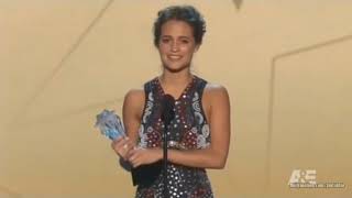 Alicia Vikander wins Best Supporting Actress: 2016 Critics' Choice Awards