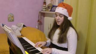 we wish you a Merry Christmas con voce e piano