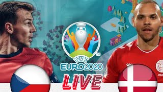 🔴 CZECH REPUBLIC VS DENMARK | UEFA EURO CUP 2020 | Live Match Today | 2021 🎮PES21 HD Gameplay watch