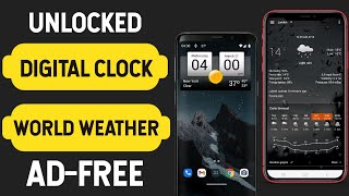 Best Digital Clock and World Weather App for Android