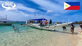 Boating in El Nido, Palawan, Philippines - 360 Video