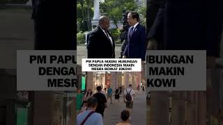 PM Papua Nugini Hubungan dengan Indonesia Makin Mesra Berkat Jokowi #shorts