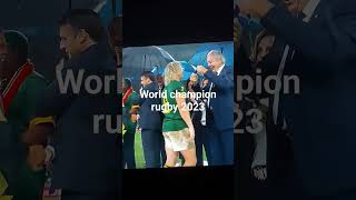 rugby world cup world champion 2023 South Africa 🇿🇦 👏