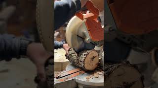 This saw is pretty amazing! #wood #woodworking #lathe #diy #woodenbowl #fyp #foryou #viral