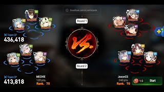 Epic seven guild war vs 忍耐对身体不好 part 2