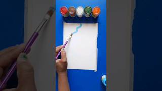 how to make beautiful painting art idea #shortsfeed #craftshorts #art #shorts