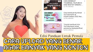 Cara upload video ke YouTube agar banyak yang nonton 2022 @AzkaylaTutorial