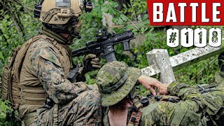 Airsoft Battle | G&G ARP556 | Medic Role Play Collec'team