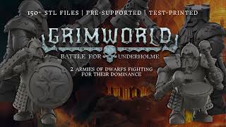 Grimworld Printed Models