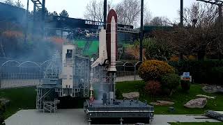 Legoland Windsor, NASA Rocket launch sequence, recorded by leepdean 18th dec 2021